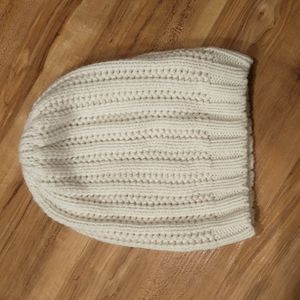 Merona cream and metallic hat